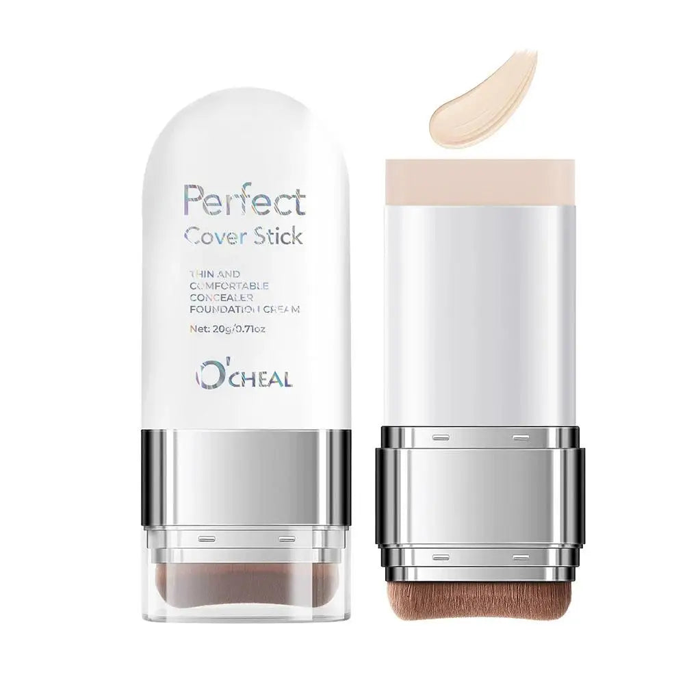 Perfect Cover Stick Concealer Foundation | Natural Coverage Concealer Foundation Stick Qme Nature CN