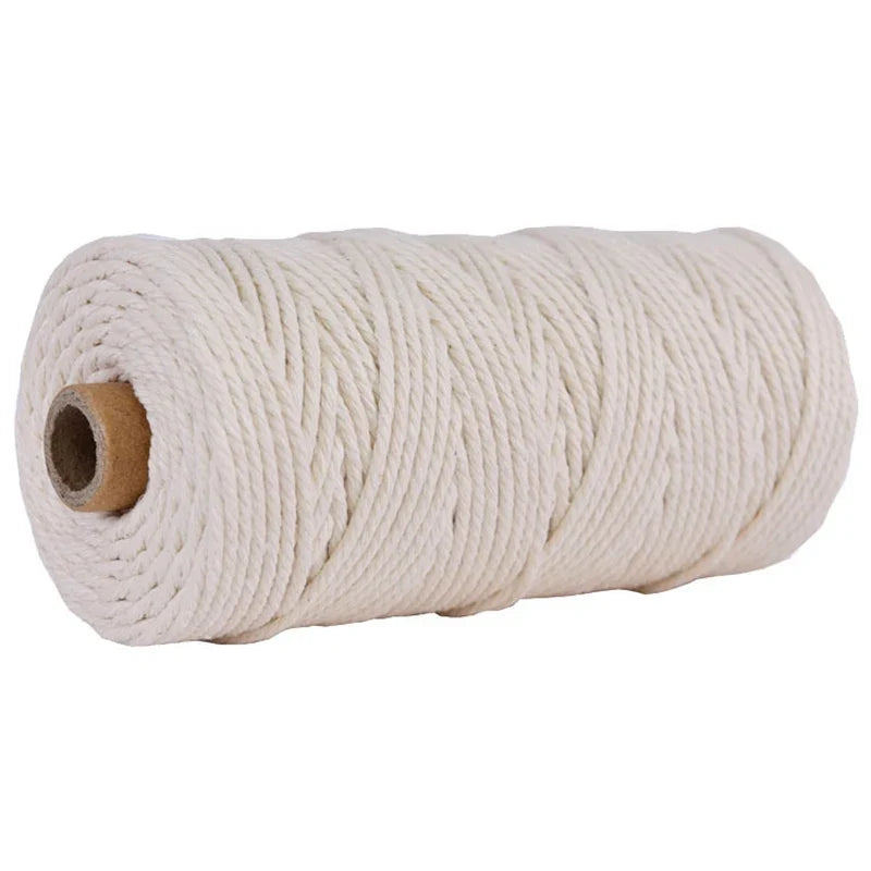 Thick Cotton Butcher's Twine | Meat Trussing & BBQ String Butcher's Twine Qme White