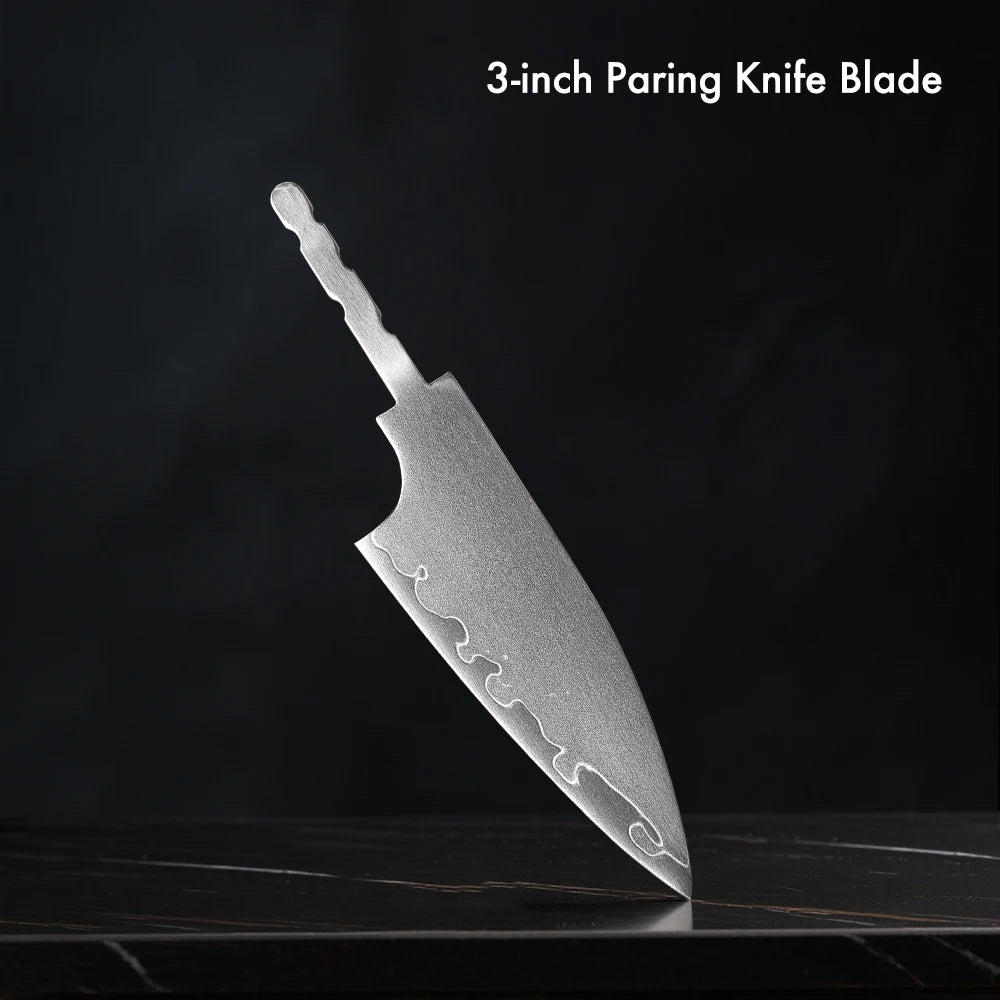 DASHWAY Japanese Hand Forged Blank Blade – DIY Kitchen Knife Blank Knife Blade Qst Paring Blade