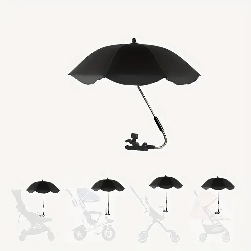 Universal Baby Stroller Umbrella UV Sun Shade Parasol Stroller Sun Shade Qst
