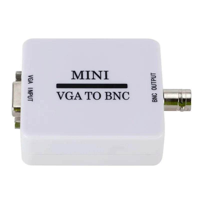 VGA to BNC Video Converter Box – Computer to Monitor Adapter Video Signal Converter Qme
