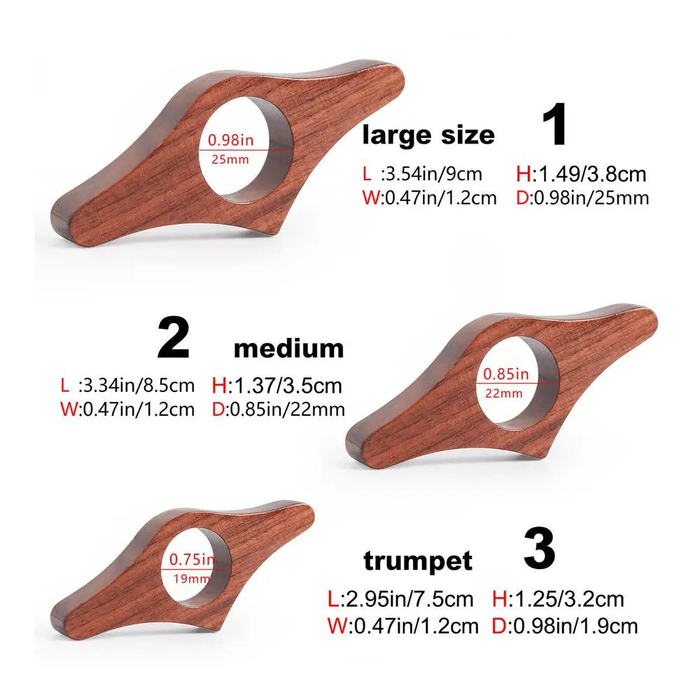 Wooden Thumb Book Page Holder – Black Walnut Reading Aid Book Page Holder Qst medium