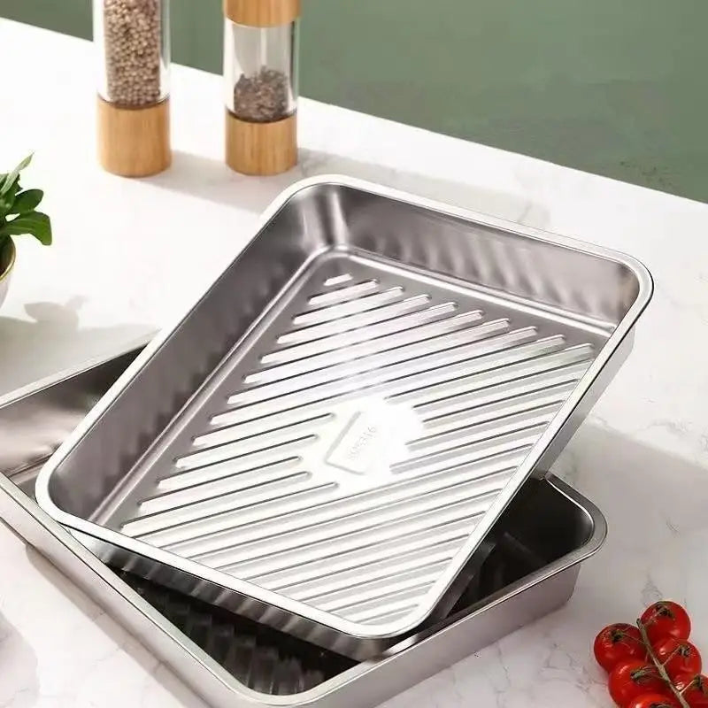 Stainless Steel Food Storage Box for Fridge | Meal Prep Food Storage Container Qme