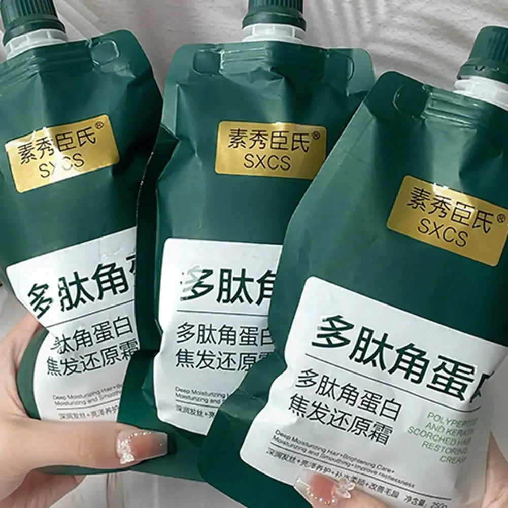 Qme X3 Polypeptide Keratin Deep Conditioner Hair Mask 250g Keratin Hair Mask Qme