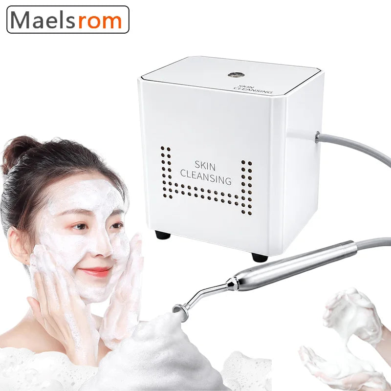 Maelsrom N1 Oxygen Bubble Facial Cleansing Device | Deep Pore Spa Facial Cleansing Device Qst