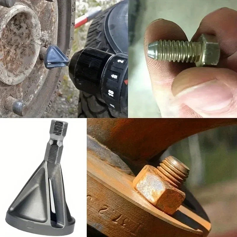 Metal Deburring Chamfering Tool – Fits Various Chuck Drills Deburring Chamfering Tool Qme