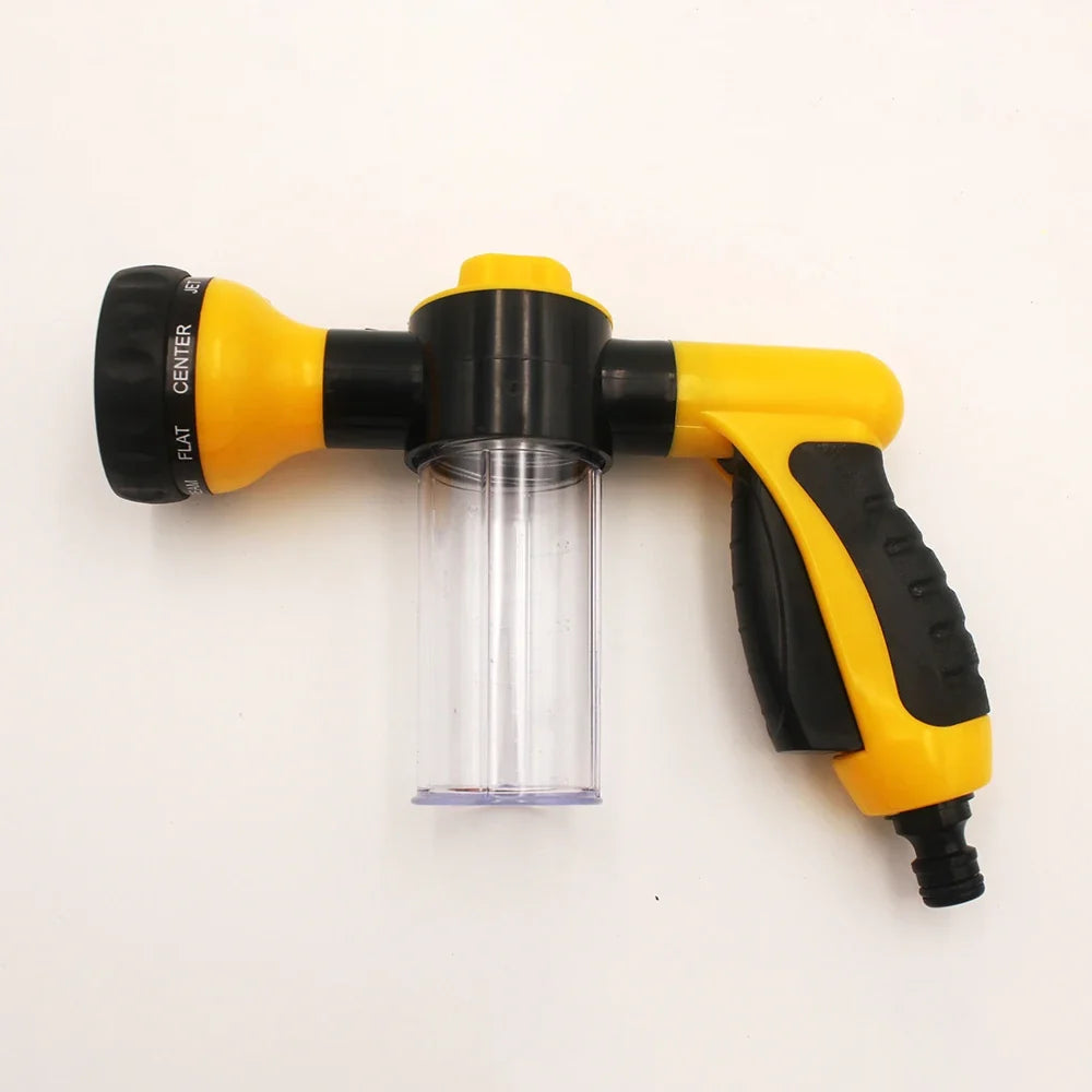 8-Pattern High-Pressure Garden Hose Spray Gun Nozzle Garden Hose Spray Gun Qme 1pc