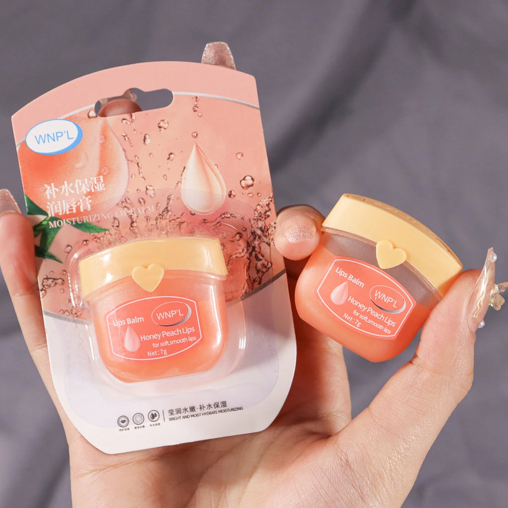 YOUNGCOME Natural Plant Lip Balm – Moisturizing Jelly Lip Care Lip Balm Qst 06