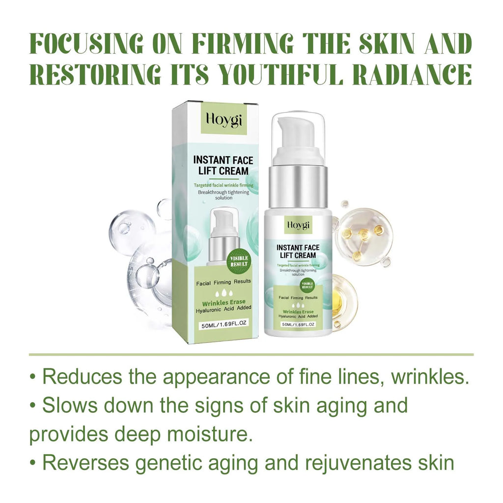 Hyaluronic Acid Face Cream – Hydrating, Plumping & Firming Face Moisturizer Cream Qme