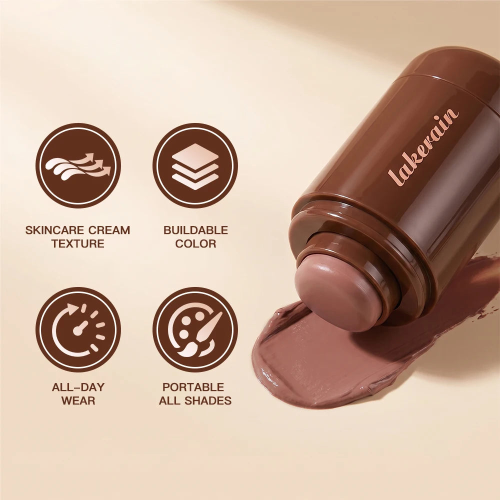 Cream Bronzer Stick – Blendable Face Contour & Bronzing Cream Bronzer Stick Qst
