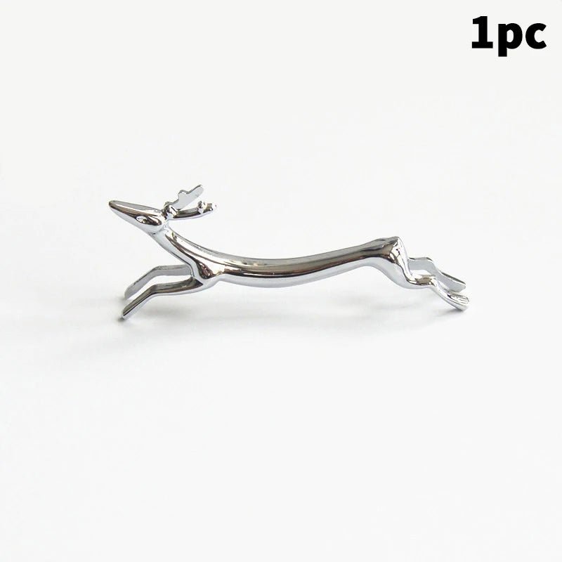 Deer-Shaped Zinc Alloy Chopstick Rest – Metal Cutlery Rack Chopstick Rest Qst B1