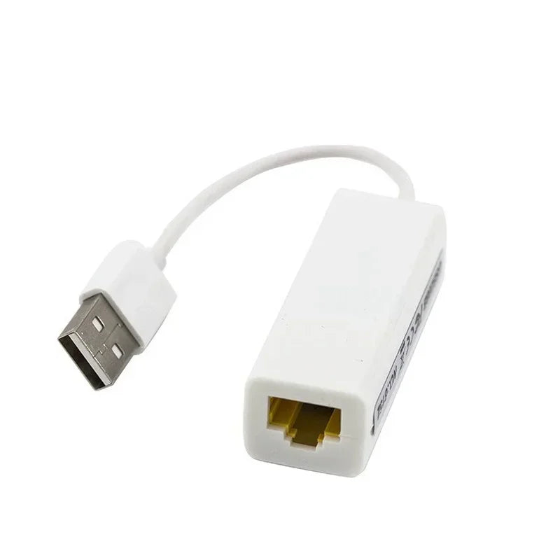 USB 2.0 to RJ45 LAN Adapter – 10/100Mbps Network Card USB LAN Adapter Qme