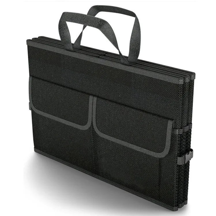 Foldable Car Trunk Organizer – Large Oxford Fabric Storage Box Car Trunk Organizer Qme