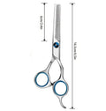 Professional Hair Cutting & Thinning Scissors – Stainless Steel Hair Cutting Scissors Qme Teeth scissors