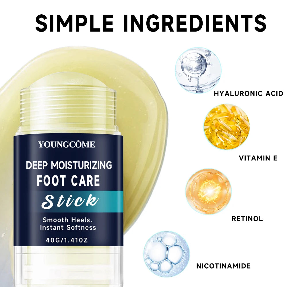YOUNGCOME Deep Moisturizing Foot Cream – Nourishing & Smoothing Foot Care Cream Qst