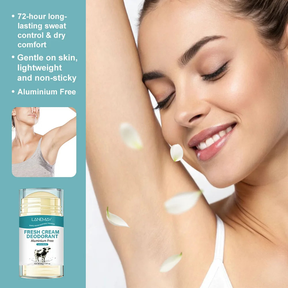 Lanemay Lemon Myrtle Aluminum-Free Roll-On Deodorant 40g Roll-On Deodorant Qst