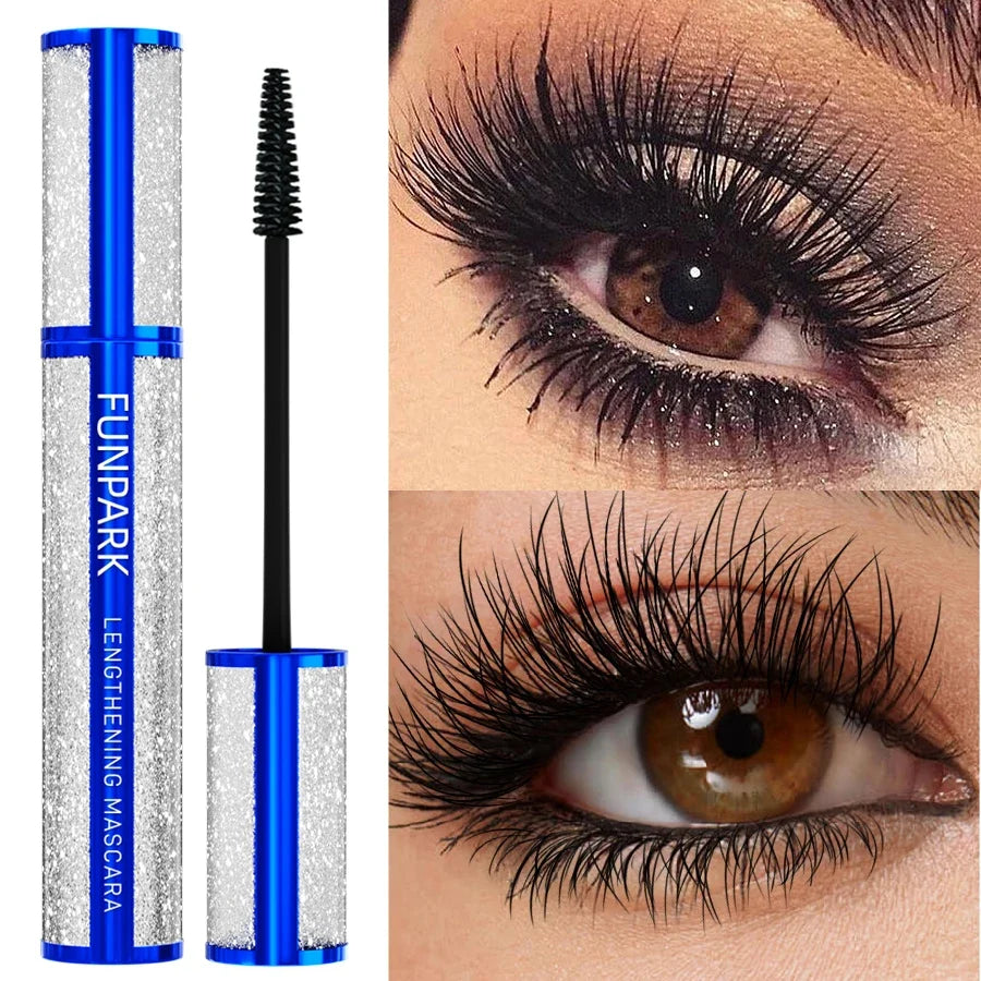 Qme Black Waterproof Lengthening & Curling Mascara Lengthening Mascara Qme