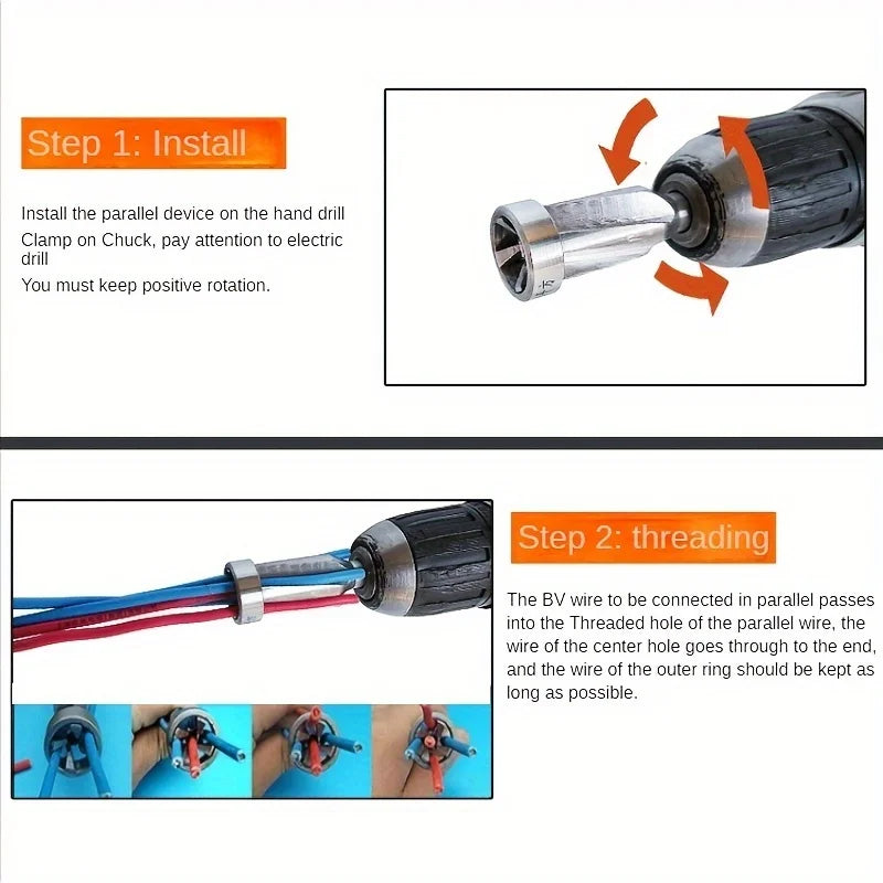 5-Wire Fast Crimp Terminal Connector Tool | Electrician Crimp Terminal Tool Qme