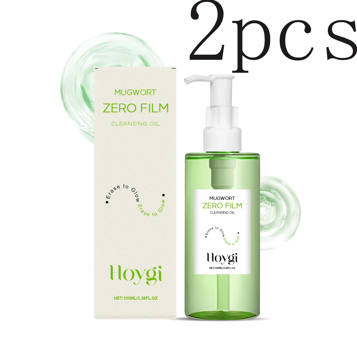 Hoygi Gentle Cleansing Oil – Face, Eye & Lip Makeup Remover 100ml Facial Cleansing Oil Qst 100mlx2pcs