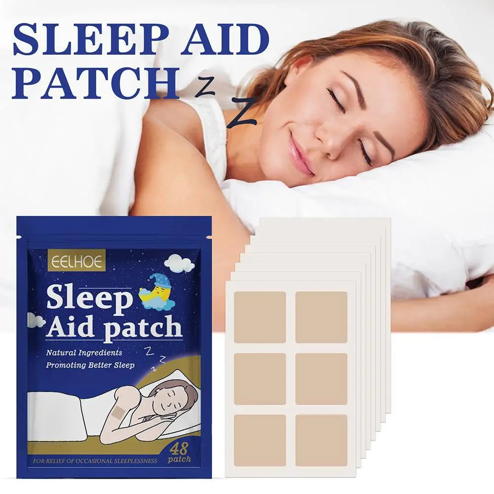 Sleep Aid Body Patches – Relax & Ease Muscle Tension | 48 Pack Sleep Aid Patch Qme