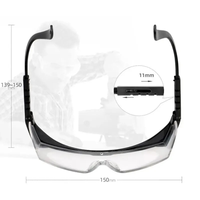 Welding Safety Goggles – Anti-Glare UV Eye Protection Welding Safety Goggles Qme