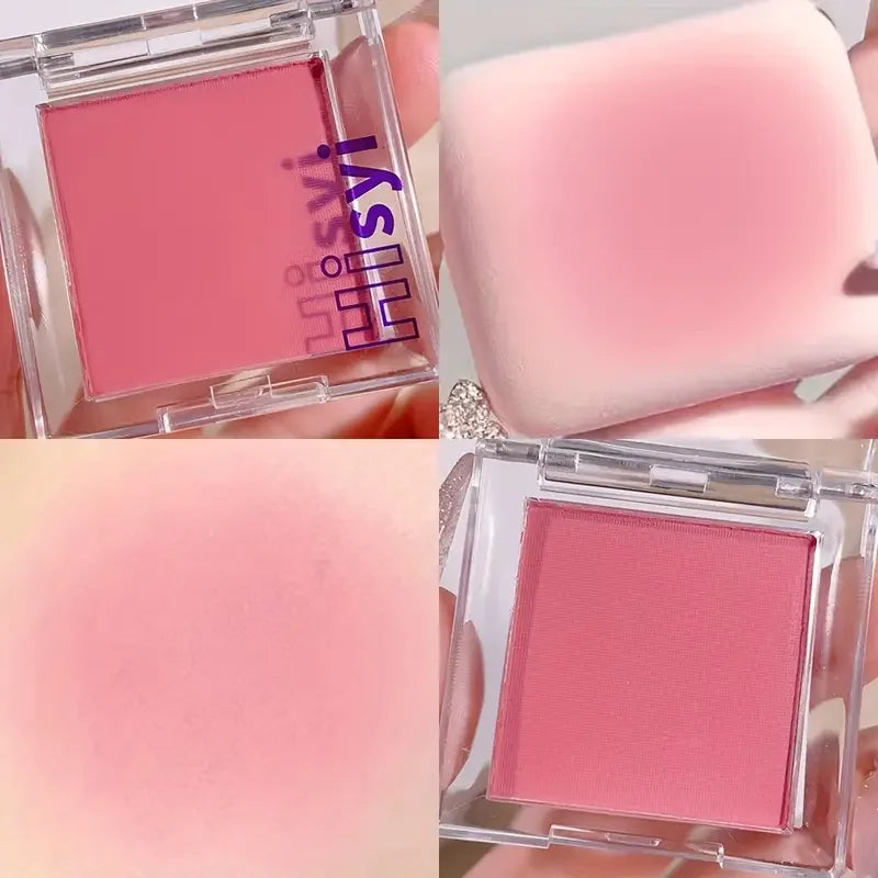 Qme Monochrome Blush Palette – Matte Rouge Contour & Highlight Blush Contour Palette Qme Color 04