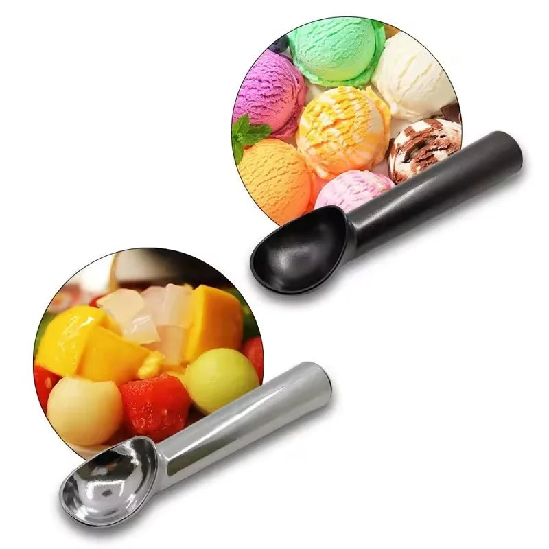 Nonstick Aluminum Ice Cream Scoop – Melon Ball & Dough Tool Ice Cream Scoop Qst