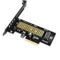 SK4 M.2 NVMe SSD to PCIe X4 Interface Card with Heatsink PCIe SSD Adapter Card Qme Default Title