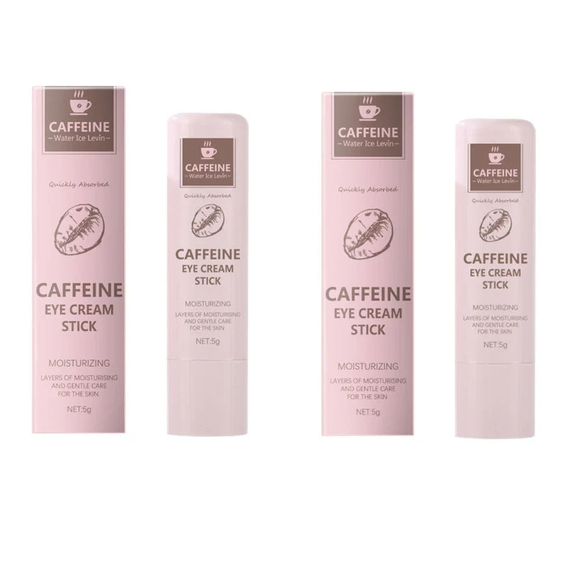 Caffeine Eye Cream Stick – Brighten & Smooth Fine Lines Eye Cream Stick Qme 5g 2 box