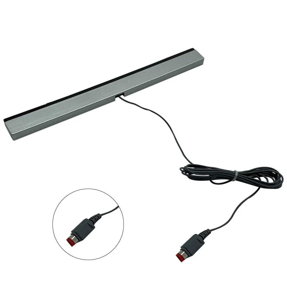 Wired Infrared Sensor Bar + Extension Cord – Nintendo Wii & Wii U Gaming Sensor Bar Qme