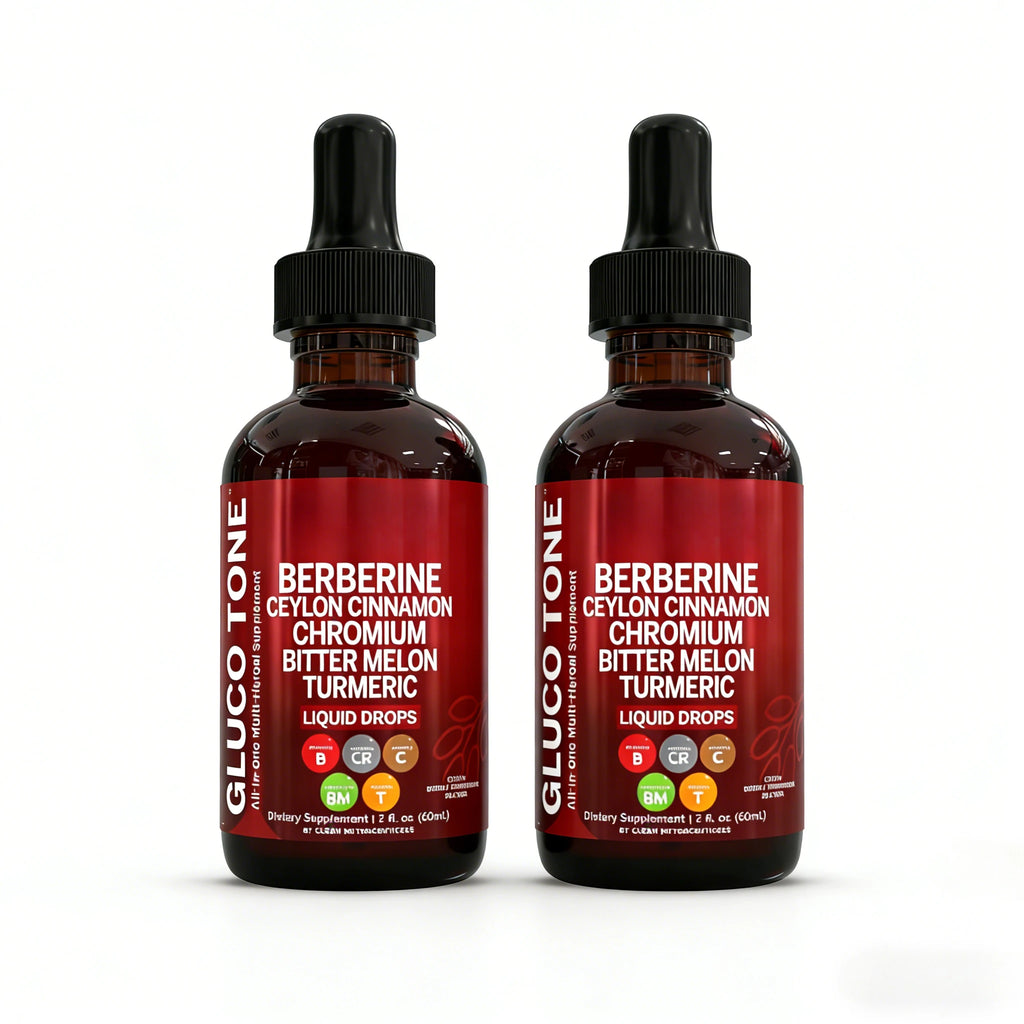 Berberine Ceylon Cinnamon Liquid Drops – 60ml Supplement Liquid Supplement Drops Qst 120 ml(Pack of 2)
