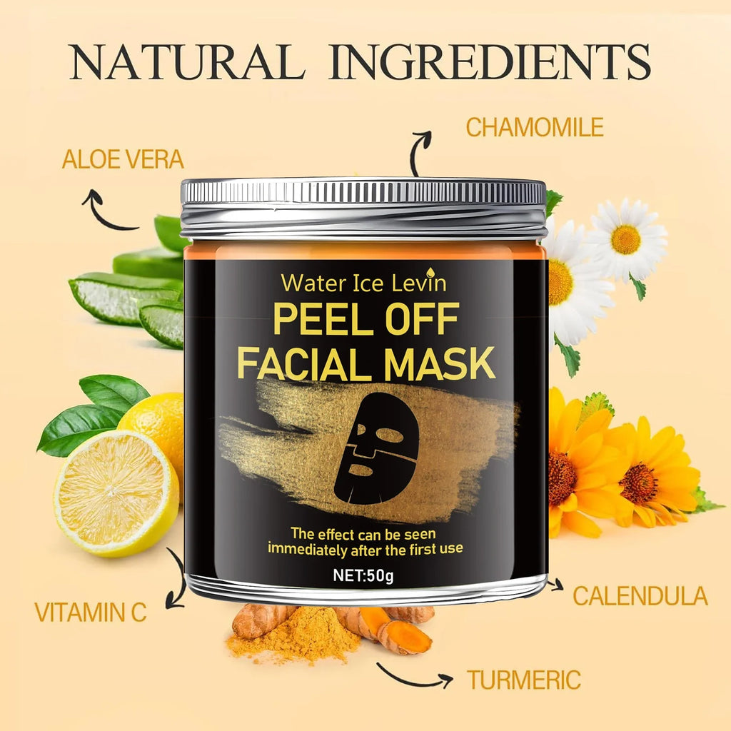 Turmeric Vitamin C Retinol Face Mask – Hydrate & Brighten Face Mask Qme