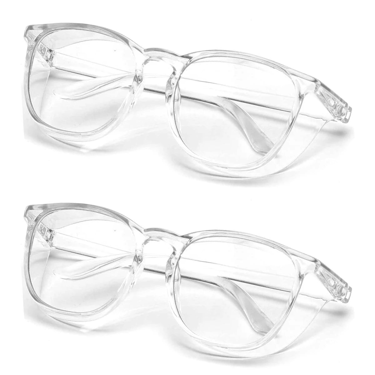 VOPHA HM9 Z87.1 Safety Goggles – Anti-Fog, Scratch-Proof Safety Goggles Qst 2pc-Transparent