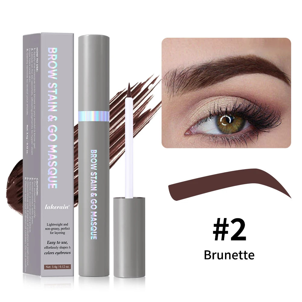 Lakerain Smudge-Proof Eyebrow Coloring Pen – Waterproof Eyebrow Makeup Pen Qst 02