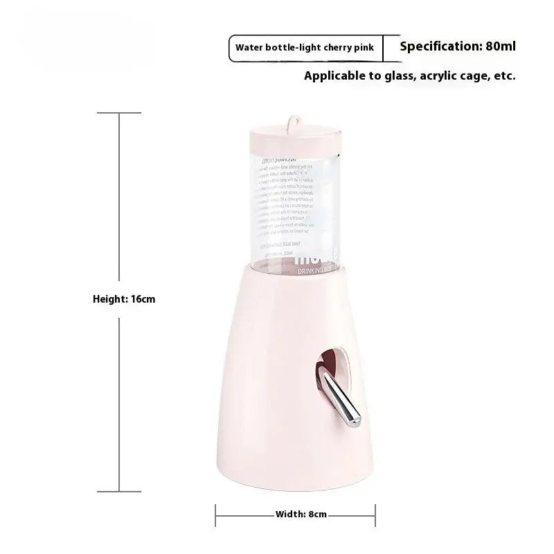 2-in-1 Hamster Feeder & Water Dispenser – Leakproof Small Pet Feeder Qst A7