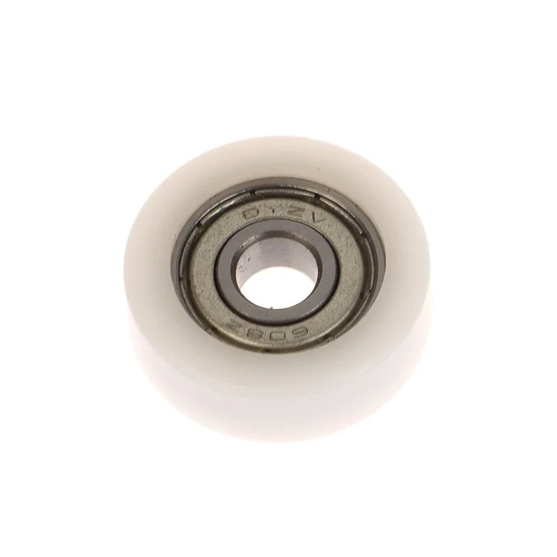 608 ZZ Nylon POM Roller Wheel 8x30x10mm Plastic Bearing Pulley Bearing Pulley Wheel Qme One Size