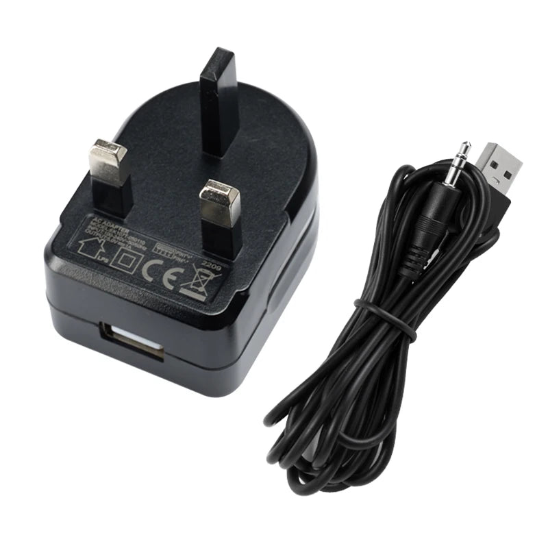 Genuine Dr. Pen AC/DC Adapter & USB Cable – All Plug Types Microneedling Pen Charger Qst