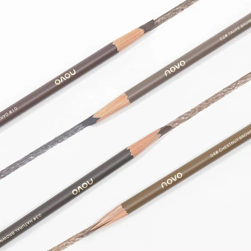 Wild Line Waterproof Flat Head Eyebrow Pencil | 5 Colors Eyebrow Pencil Qme