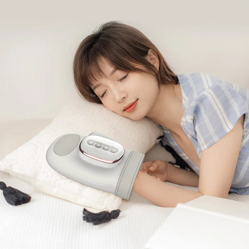 Cordless Hand Massager with Heat & Compression – 5 Levels Hand Massager Qst