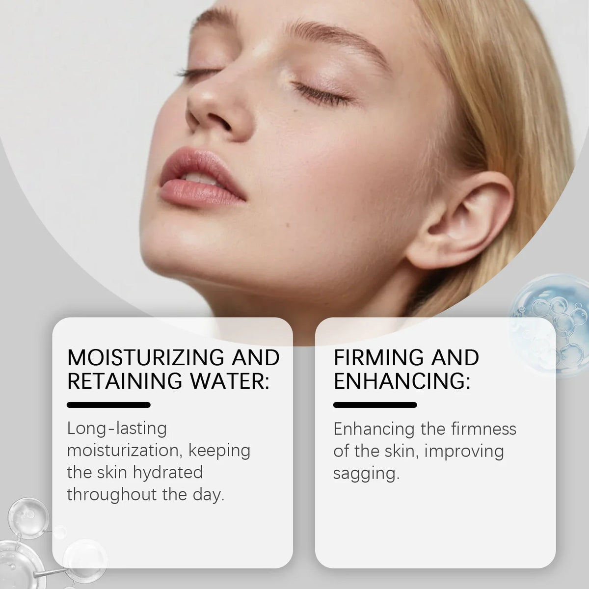 Qme Calcium Collagen Firming Essence Ampoule | Moisturizing Collagen Essence Ampoule Qme