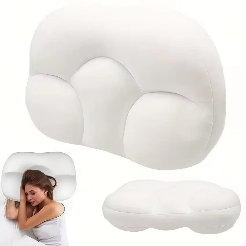 Memory Foam Egg-Shaped Sleep Pillow – Head & Neck Support Memory Foam Pillow Qst
