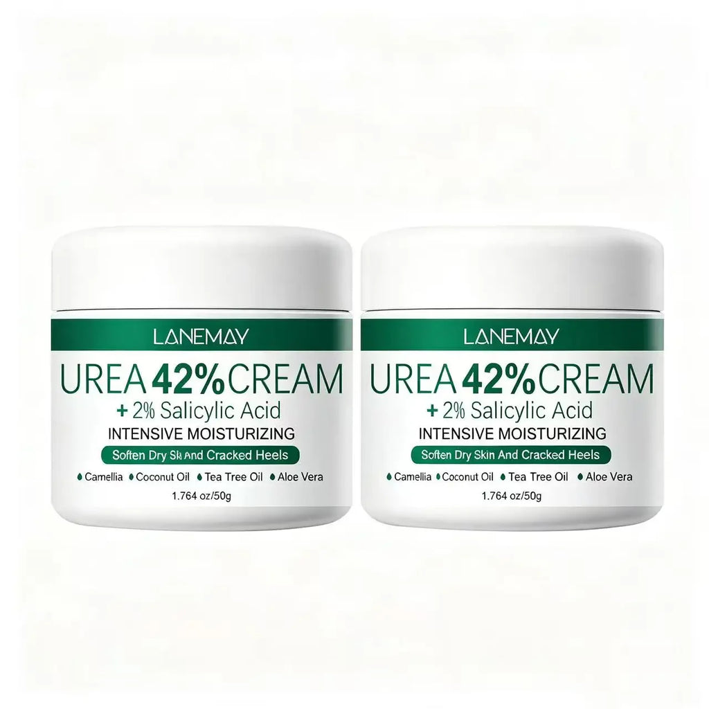 2-Pack 42% Urea & 2% Salicylic Acid Foot & Hand Cream Foot & Hand Cream Qst green 100g