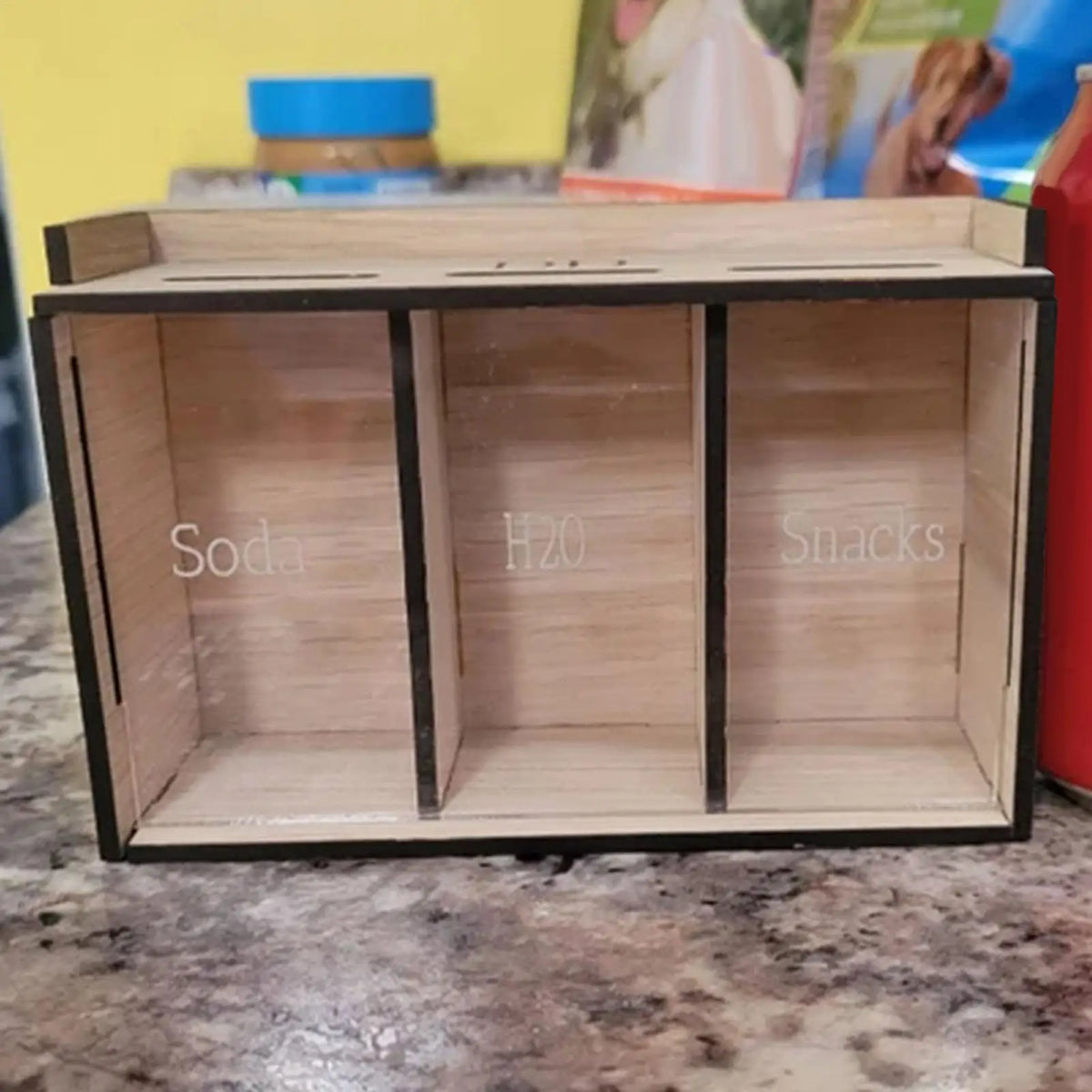 Wooden Coin Bank Removable Compartments & Clear Acrylic Front Wooden Coin Bank Qme
