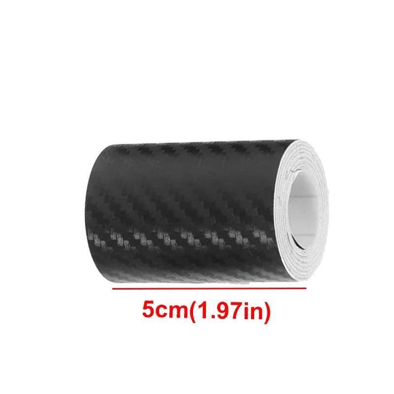 Carbon Fiber Car Door Edge Guard Tape & Sill Protector Car Door Edge Guard Qme width 5cm(1.97in) 5M(16.4Ft) China Mainland