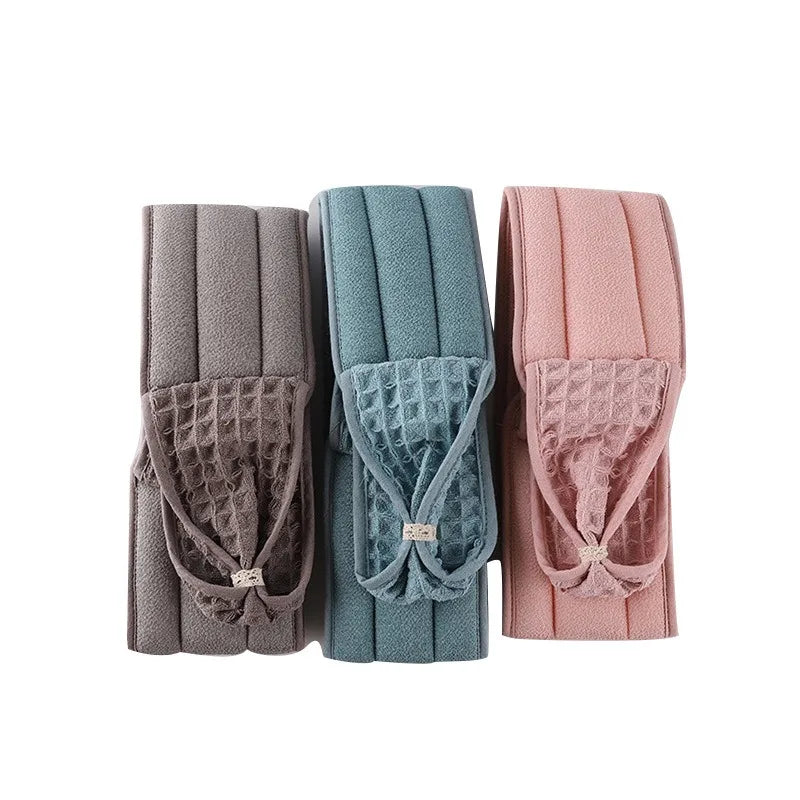 Viscose Shower Washcloth Body Scrubber Ball & Back Cleaner Body Scrubber Set Qme