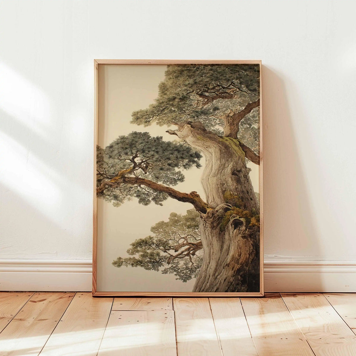 Japanese Crane Vintage Ukiyo-e Canvas Wall Art Print Canvas Wall Art Qst HW20225-03 30x40cm Unframed