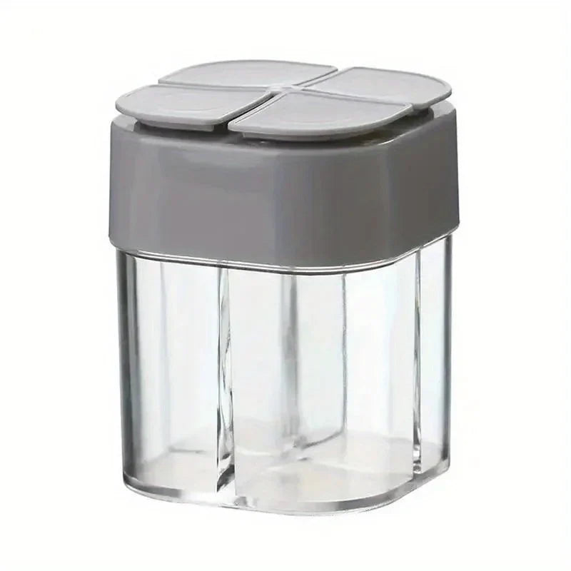 Camping BBQ Spice Seasoning Jar – Outdoor Cooking Dispenser Spice Seasoning Jar Qme Grey