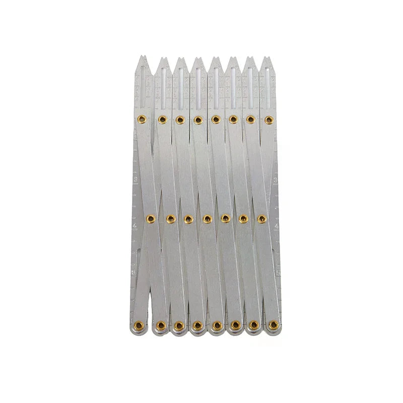 Expanding Buttonhole Sewing Gauge Spacer Guide Rule – Steel Sewing Gauge Tool Qme