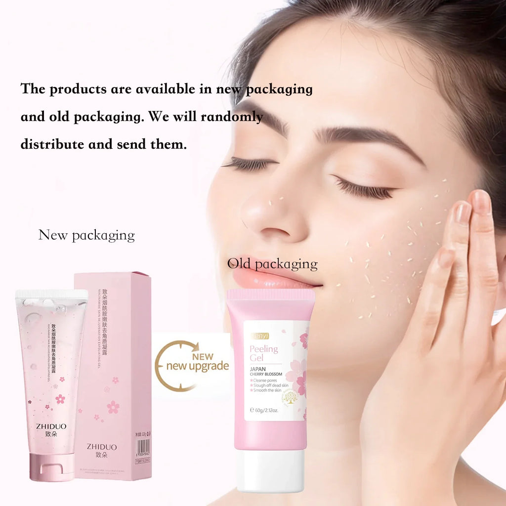 Fenyi Cherry Blossom Exfoliating Peeling Gel | Face Scrub Exfoliating Peeling Gel Qme