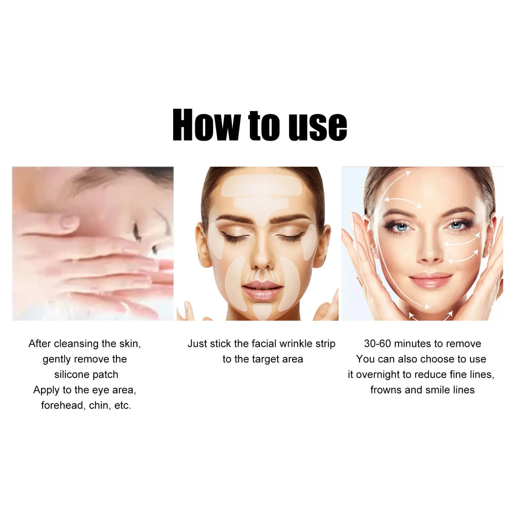 EELHOE Facial Firming Lifting Patch – Anti-Aging Wrinkle Care Facial Treatment Patch Qst